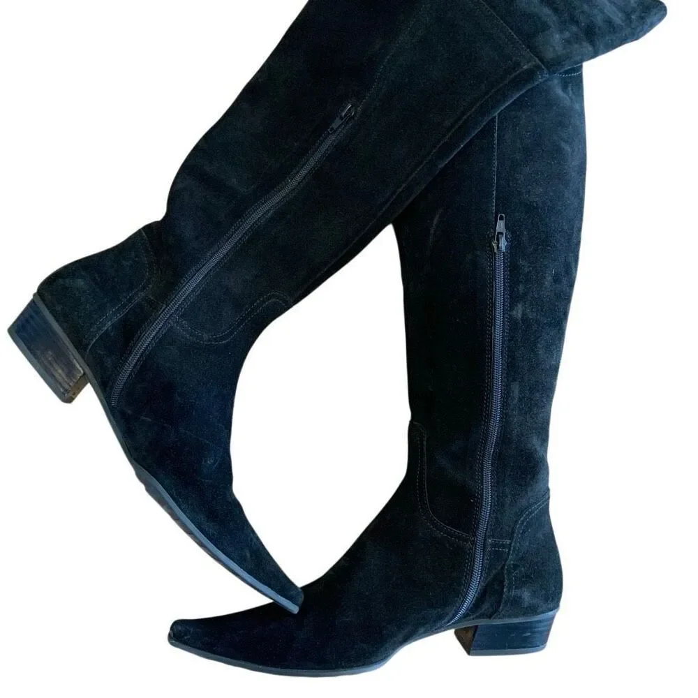 SUNDANCE OTK Suede Boots (Sz 41)